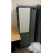 Teknion Grey Modified Wardrobe with 3 Shelves, 2 Drawers
